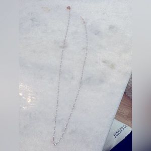 Gigi clouzeau pink gold with light blue resin beads